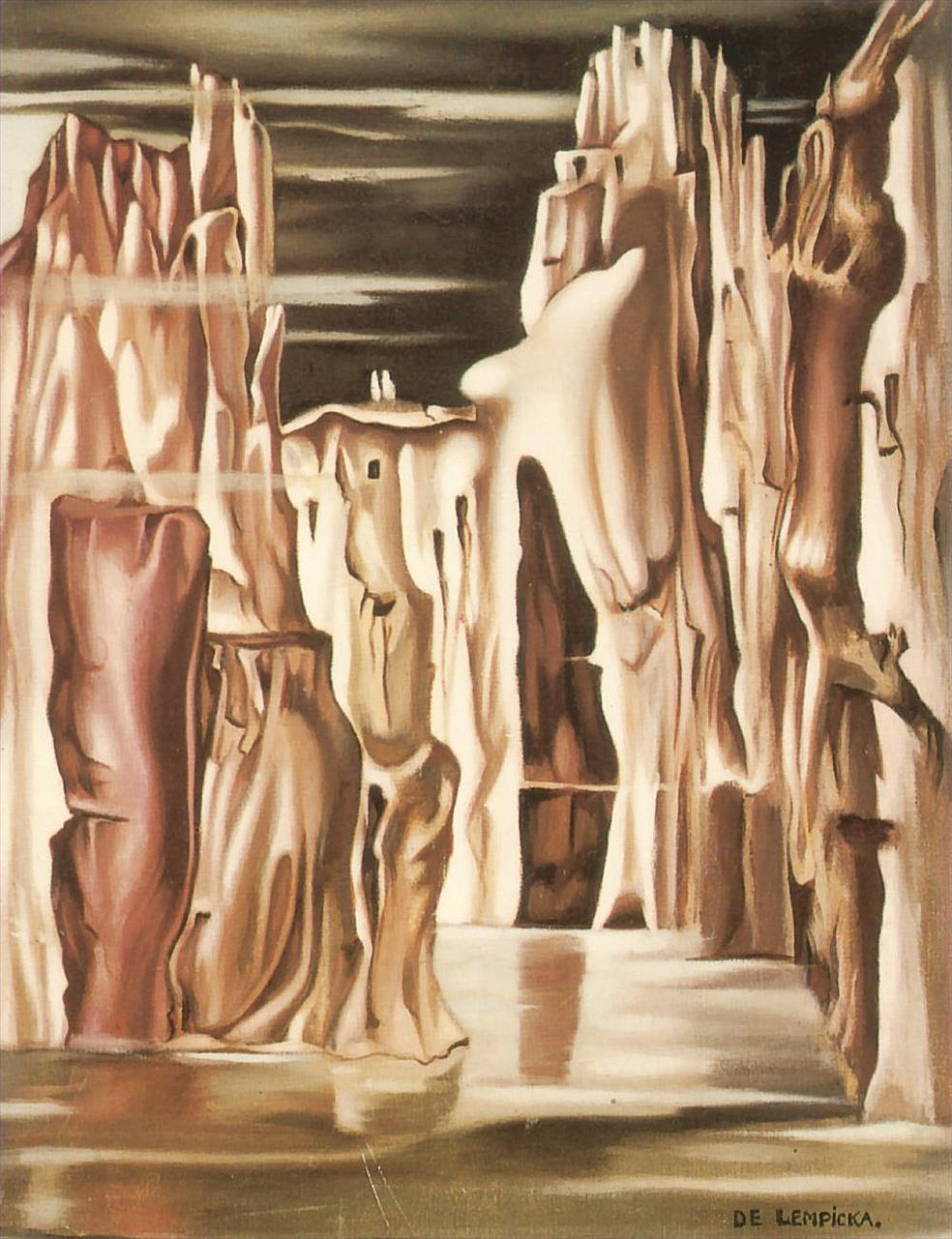 paysage surréaliste contemporain Tamara de Lempicka Peintures à l'huile